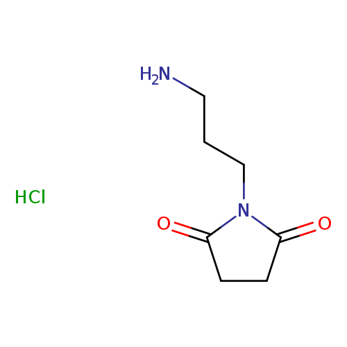 1-(3-Aminopropyl)pyrrolidine-2,5-dione hydrochloride