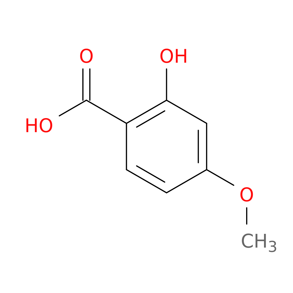 Benzoic acid, 2-hydroxy-4-methoxy-