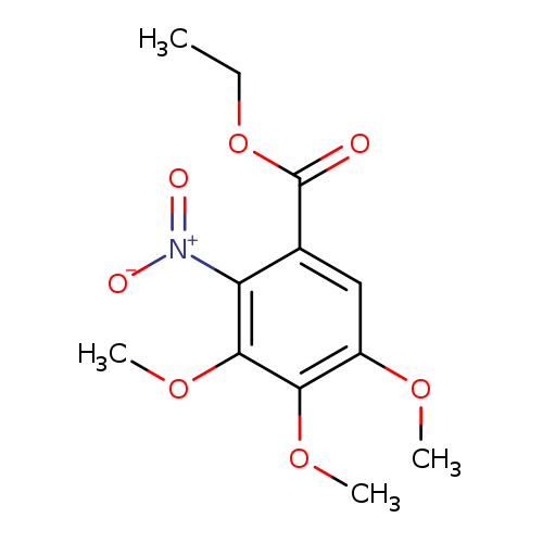 Benzoic acid, 3,4,5-triMethoxy-2-nitro-, ethyl ester