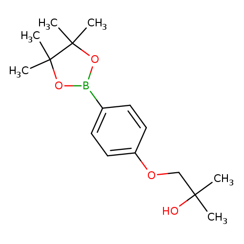 2-methyl-1-(4-(4,4,5,5-tetramethyl-1,3,2-dioxaborolan-2-yl)phenoxy)propan-2-ol