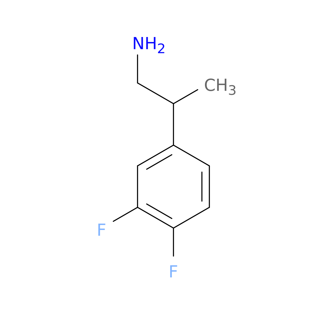 2-(3,4-difluorophenyl)propan-1-amine