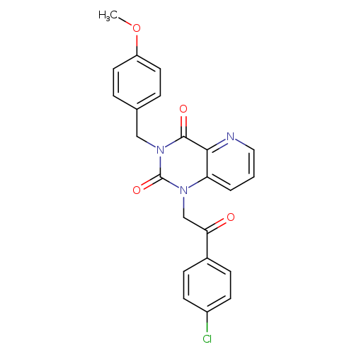 1-[2-(4-chlorophenyl)-2-oxoethyl]-3-[(4-methoxyphenyl)methyl]-1H,2H,3H,4H-pyrido[3,2-d]pyrimidine-2,4-dione
