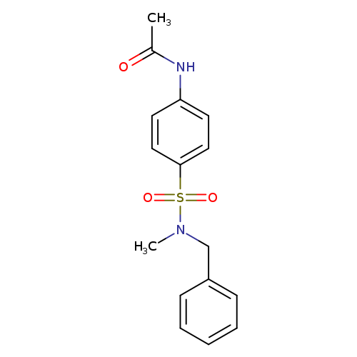 N-(4-{[benzyl(methyl)amino]sulfonyl}phenyl)acetamide