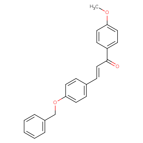 (2E)-3-[4-(benzyloxy)phenyl]-1-(4-methoxyphenyl)prop-2-en-1-one
