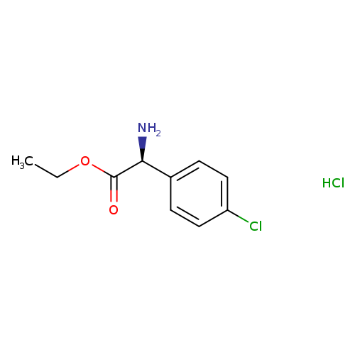 ethyl (2S)-2-amino-2-(4-chlorophenyl)acetate hydrochloride
