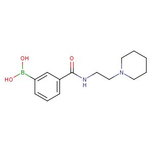 (3-((2-(Piperidin-1-yl)ethyl)carbamoyl)phenyl)boronic acid