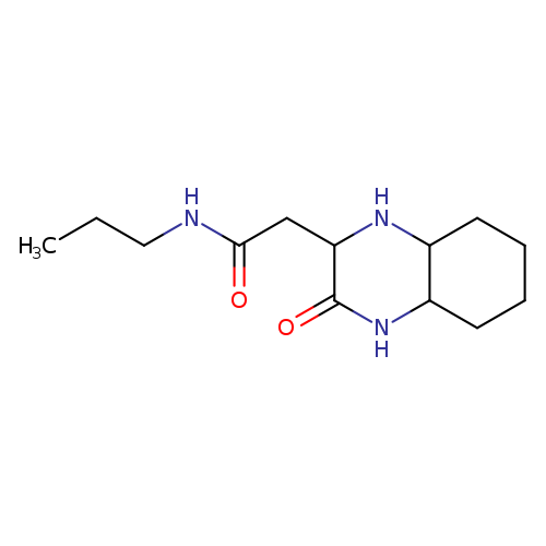 2-(3-Oxodecahydroquinoxalin-2-yl)-n-propylacetamide