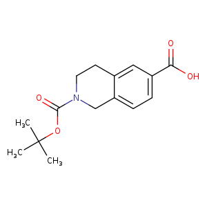 2-(tert-Butoxycarbonyl)-1,2,3,4-tetrahydroisoquinoline-6-carboxylic acid