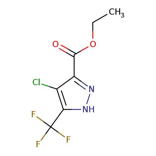 Ethyl 4-chloro-5-(trifluoromethyl)-1h-pyrazole-3-carboxylate