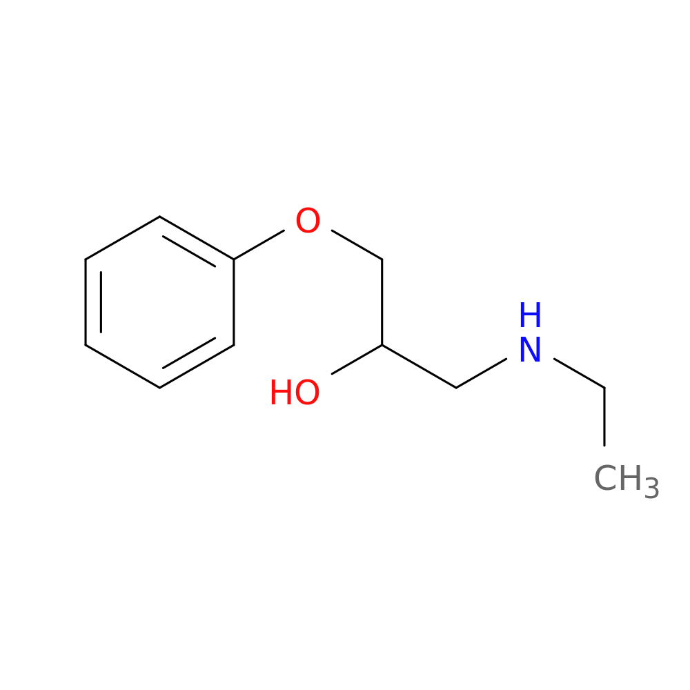 1-(ethylamino)-3-phenoxypropan-2-ol