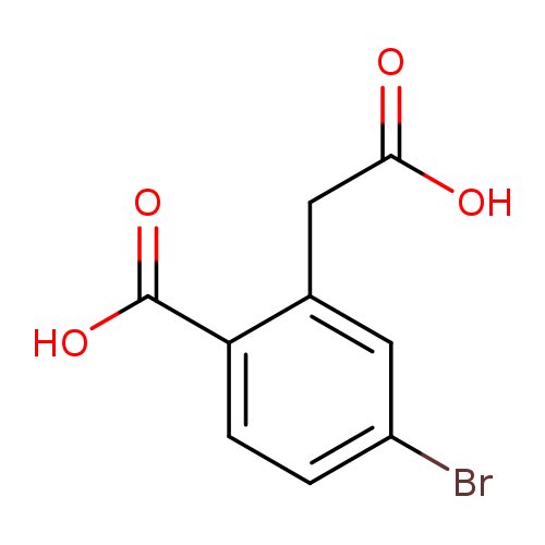 4-BROMO-2-(CARBOXYMETHYL)BENZOIC ACID