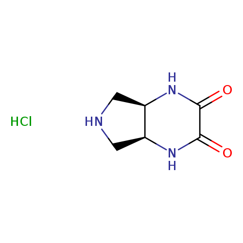 (4aR,7aS)-octahydro-1H-pyrrolo[3,4-b]piperazine-2,3-dionehydrochloride