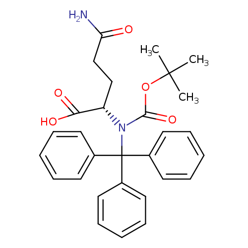 L-Glutamine, N2-[(1,1-dimethylethoxy)carbonyl]-N-(triphenylmethyl)-