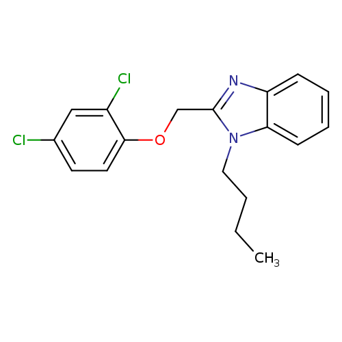 1-butyl-2-[(2,4-dichlorophenoxy)methyl]-1H-1,3-benzodiazole