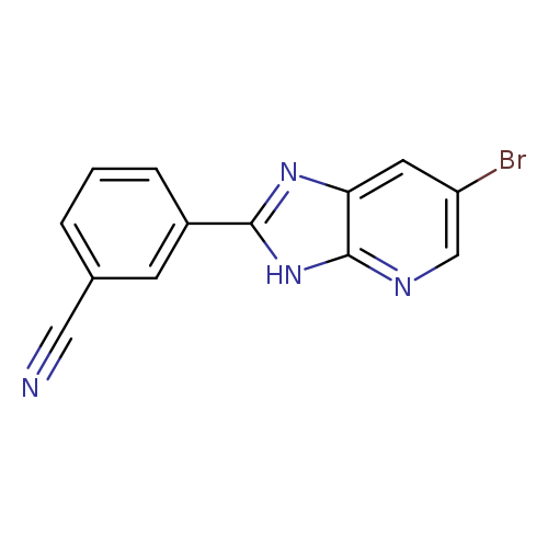 3-(6-Bromo-3H-imidazo[4,5-b]pyridin-2-yl)benzonitrile