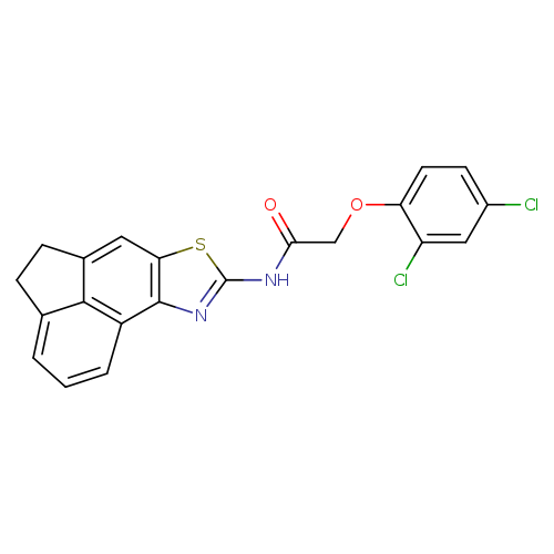 2-(2,4-dichlorophenoxy)-N-{5-thia-3-azatetracyclo[6.6.1.0^{2,6}.0^{11,15}]pentadeca-1(15),2(6),3,7,11,13-hexaen-4-yl}acetamide