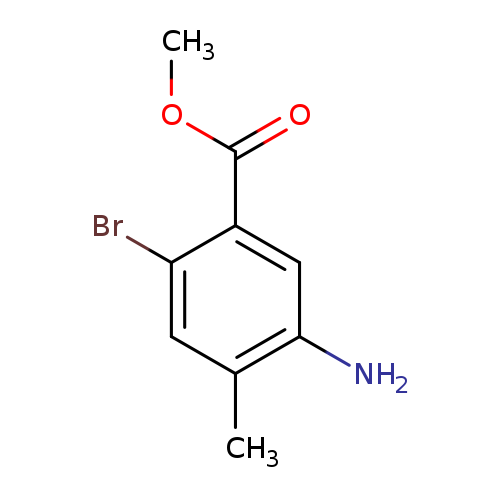 5-aMino-2-broMo-4-Methylbenzoic acid Methyl ester