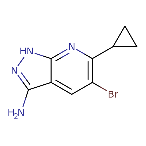 5-Bromo-6-cyclopropyl-1h-pyrazolo[3,4-b]pyridin-3-amine