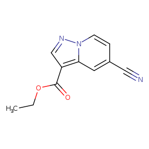 ethyl 5-cyanopyrazolo[1,5-a]pyridine-3-carboxylate