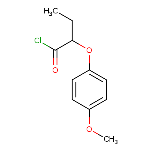 2-(4-Methoxyphenoxy)butanoyl chloride
