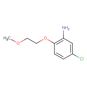 5-Chloro-2-(2-methoxyethoxy)aniline