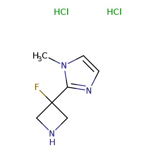 2-(3-fluoroazetidin-3-yl)-1-methyl-1H-imidazole dihydrochloride