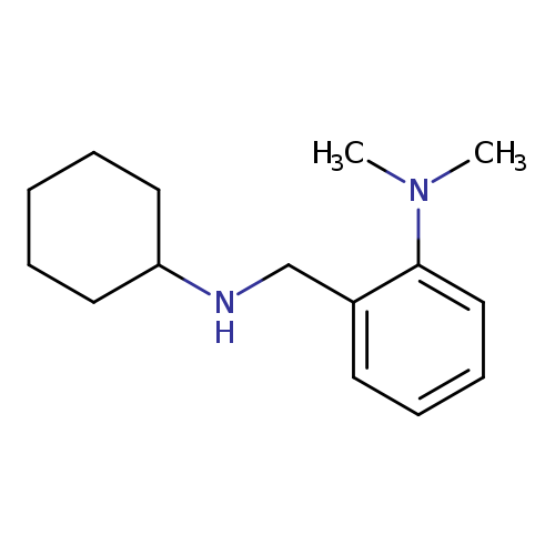 2-[(cyclohexylamino)methyl]-N,N-dimethylaniline hydrochloride
