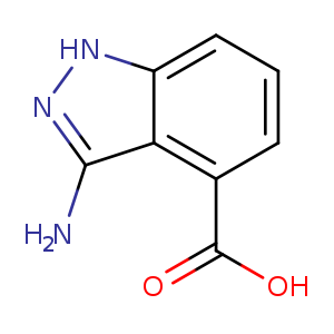 1H-Indazole-4-carboxylic acid, 3-amino-