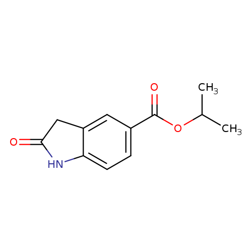 propan-2-yl2-oxo-2,3-dihydro-1H-indole-5-carboxylate