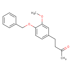 2-Butanone, 4-[3-methoxy-4-(phenylmethoxy)phenyl]-