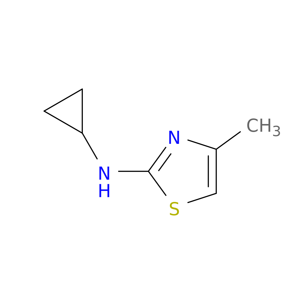 N-Cyclopropyl-4-methyl-1,3-thiazol-2-amine