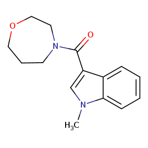 1-methyl-3-(1,4-oxazepane-4-carbonyl)-1H-indole