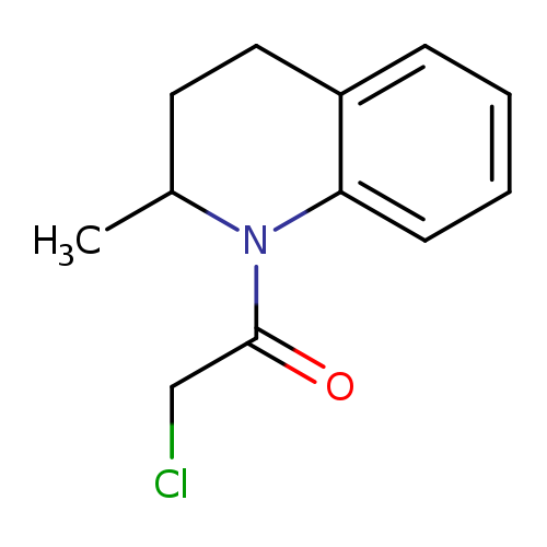 Quinoline, 1-(chloroacetyl)-1,2,3,4-tetrahydro-2-methyl-