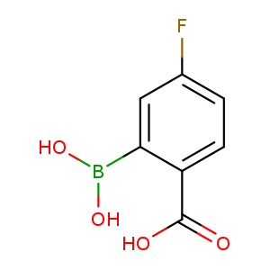 2-Carboxy-5-fluorobenzeneboronic acid