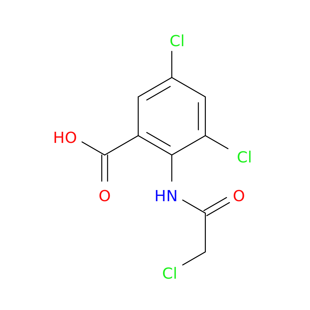 3,5-dichloro-2-(2-chloroacetamido)benzoic acid
