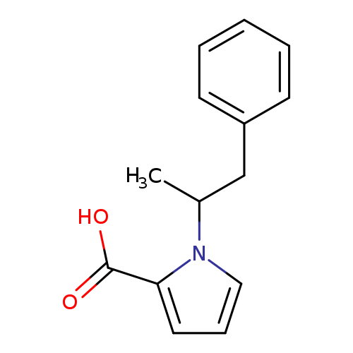 1-(1-phenylpropan-2-yl)-1H-pyrrole-2-carboxylic acid