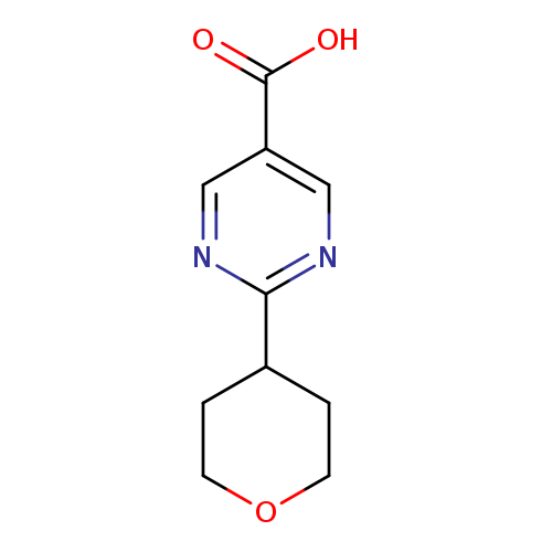 2-(Tetrahydro-2H-pyran-4-yl)pyrimidine-5-carboxylic acid