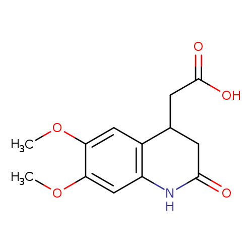 (6,7-Dimethoxy-2-oxo-1,2,3,4-tetrahydroquinolin-4-yl)acetic acid