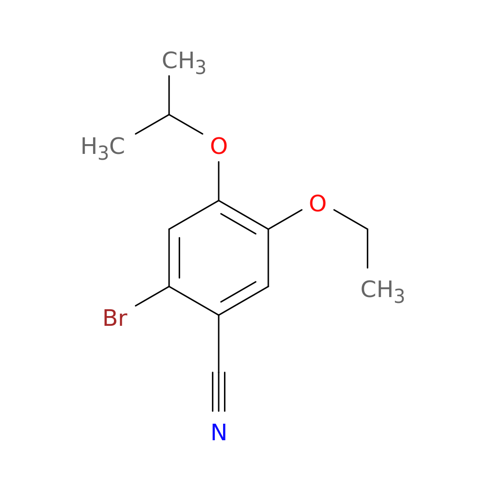 2-Bromo-5-ethoxy-4-isopropoxybenzonitrile