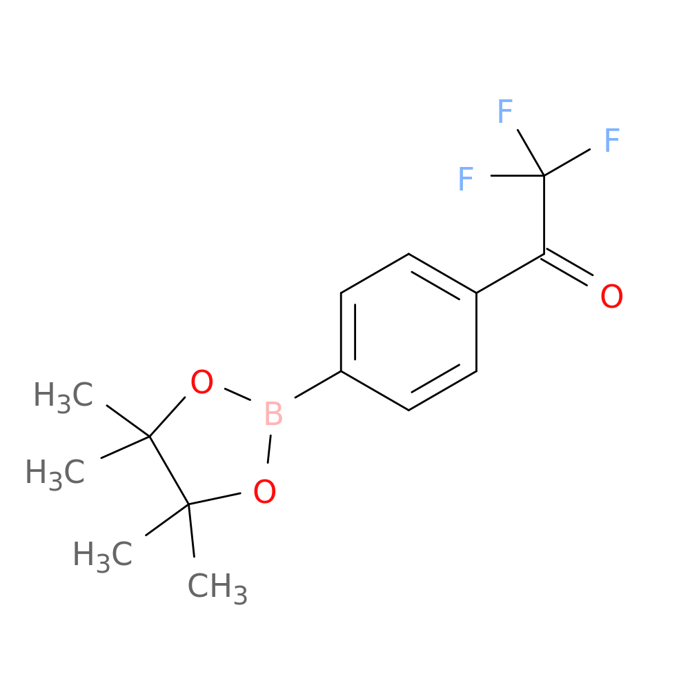 2,2,2-Trifluoro-1-(4-(4,4,5,5-tetramethyl-1,3,2-dioxaborolan-2-yl)phenyl)ethanone