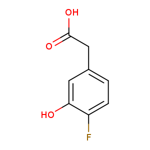 2-(4-Fluoro-3-hydroxyphenyl)acetic acid