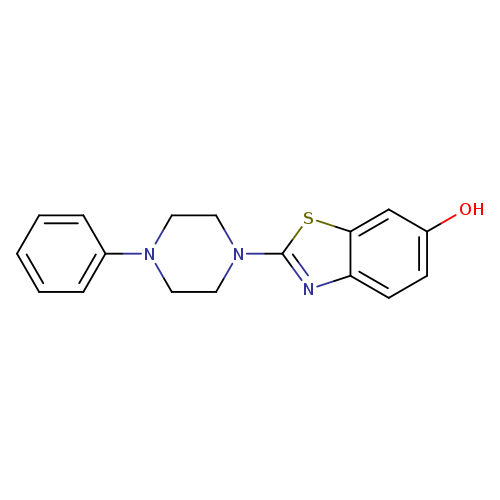 2-(4-Phenylpiperazin-1-yl)benzo[d]thiazol-6-ol