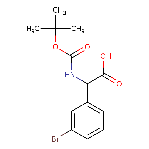 Boc-2-amino-2-(3-bromophenyl)acetic acid