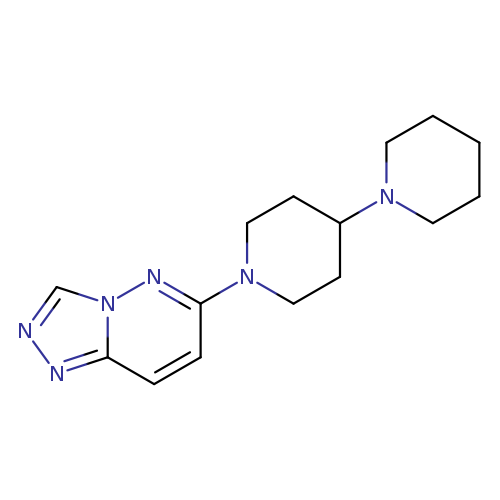 1'-{[1,2,4]triazolo[4,3-b]pyridazin-6-yl}-1,4'-bipiperidine