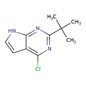 2-(tert-Butyl)-4-chloro-7h-pyrrolo[2,3-d]pyrimidine