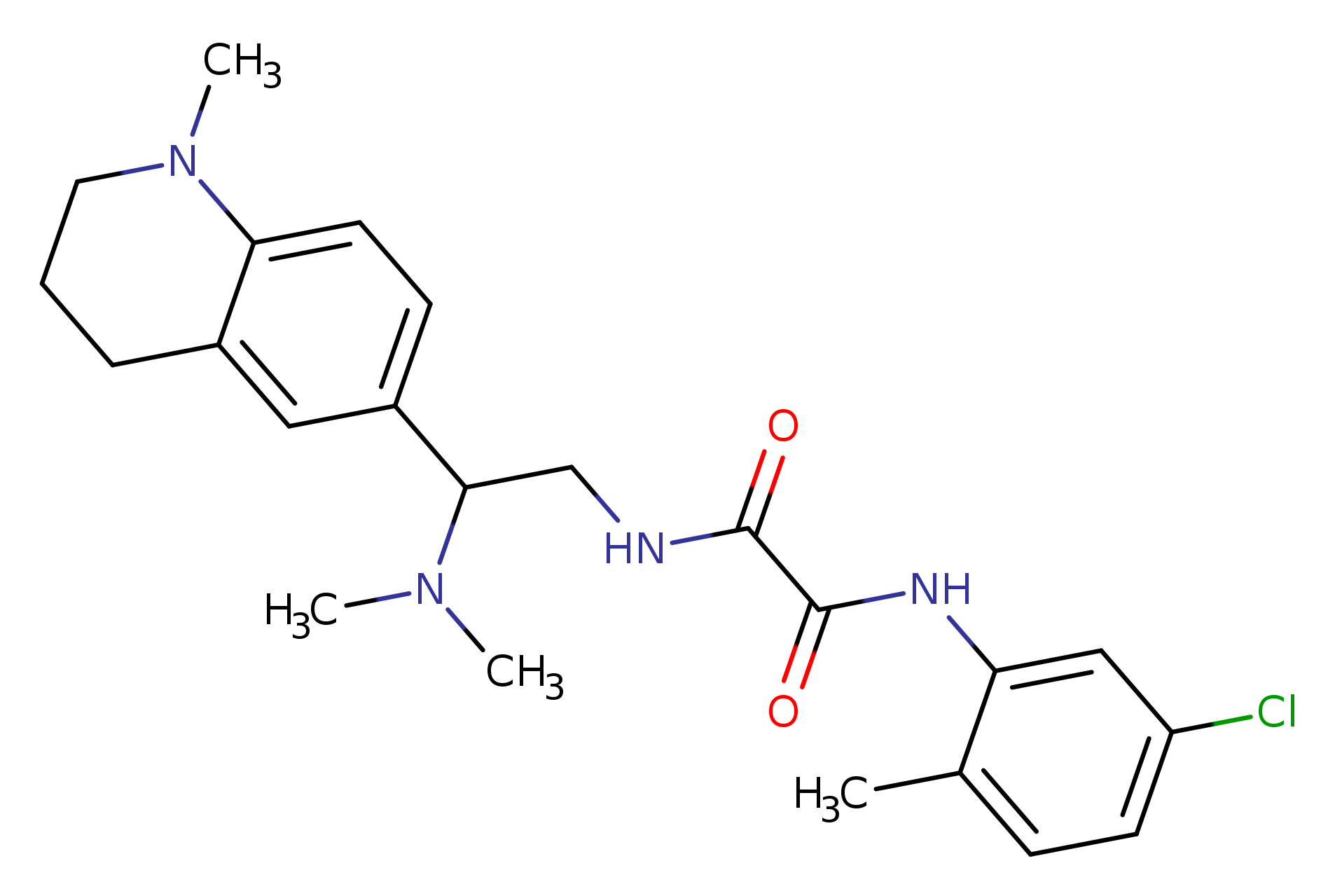 N'-(5-chloro-2-methylphenyl)-N-[2-(dimethylamino)-2-(1-methyl-1,2,3,4-tetrahydroquinolin-6-yl)ethyl]ethanediamide