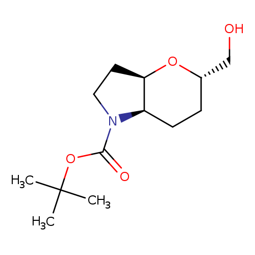 Racemic-(3ar,5s,7ar)-tert-butyl 5-(hydroxymethyl)hexahydropyrano[3,2-b]pyrrole-1(2h)-carboxylate