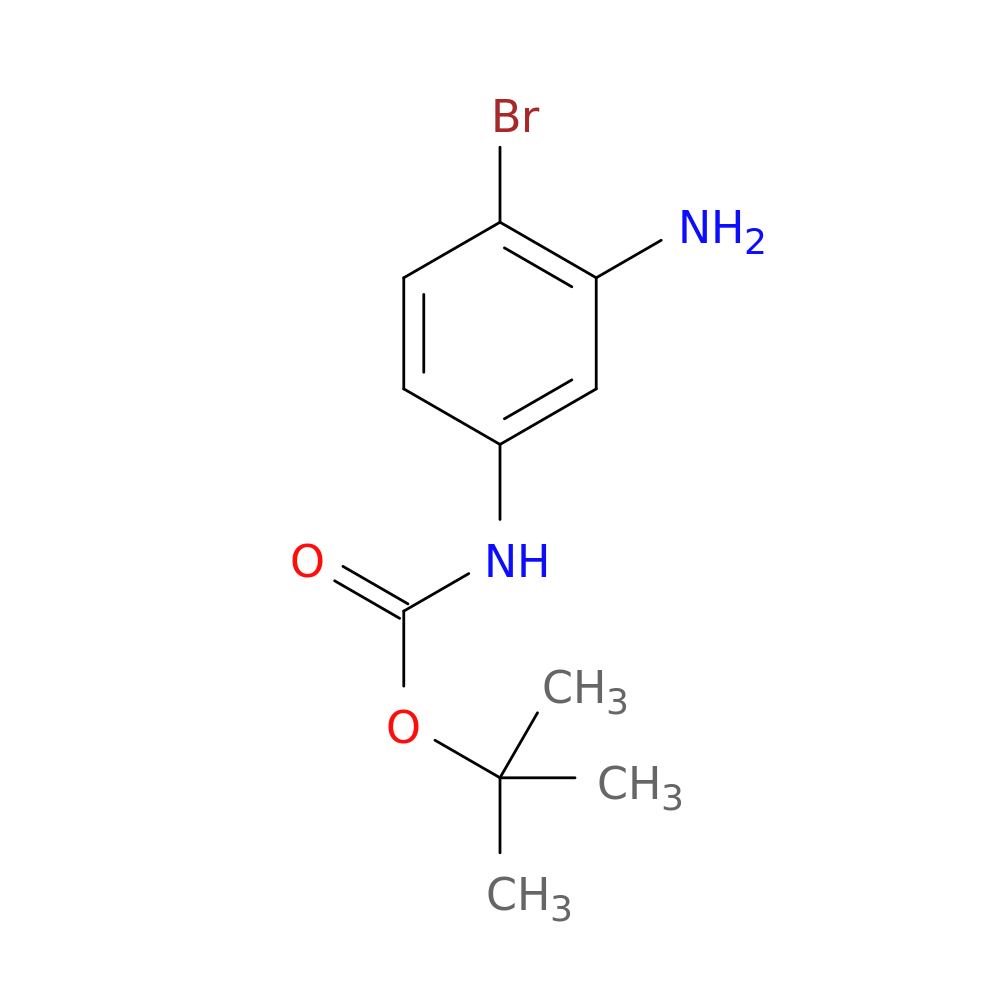 tert-Butyl (3-amino-4-bromophenyl)carbamate