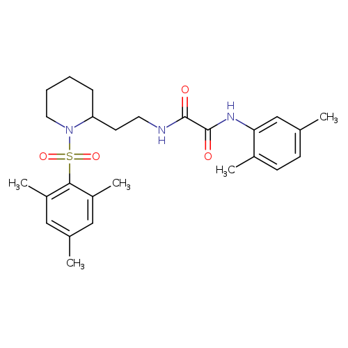 N'-(2,5-dimethylphenyl)-N-{2-[1-(2,4,6-trimethylbenzenesulfonyl)piperidin-2-yl]ethyl}ethanediamide