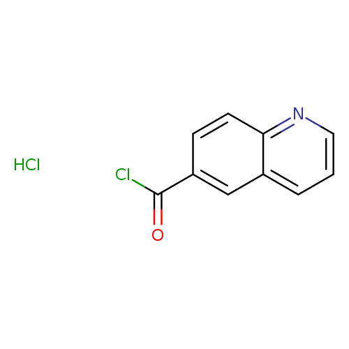 Quinoline-6-carbonyl chloride, HCl